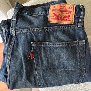Levi's Blue Straight Jeans Classic Style